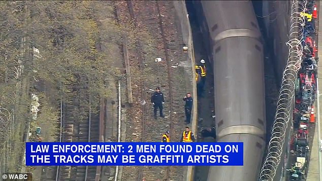 The discovery of their bodies disrupted service on the No. 3 line in both directions