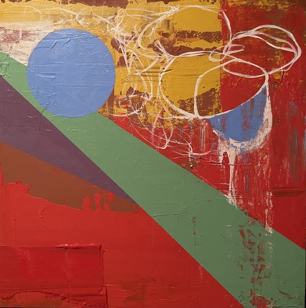An abstract painting