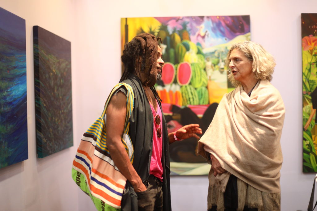 Installation view of ART X Lagos, 2019 edition. Courtesy of ART X Lagos