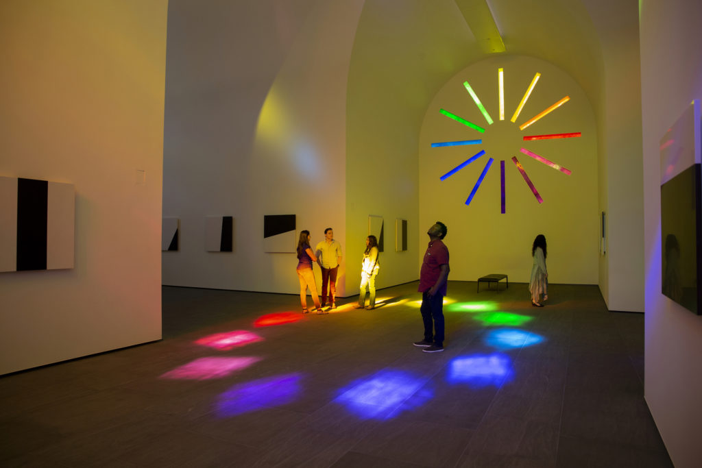 Ellsworth Kelly, Austin (2015) at the Blanton Museum in Austin, which has so far avoiding layoffs. Photo ©Ellsworth Kelly Foundation, courtesy of the Blanton Museum of Art.