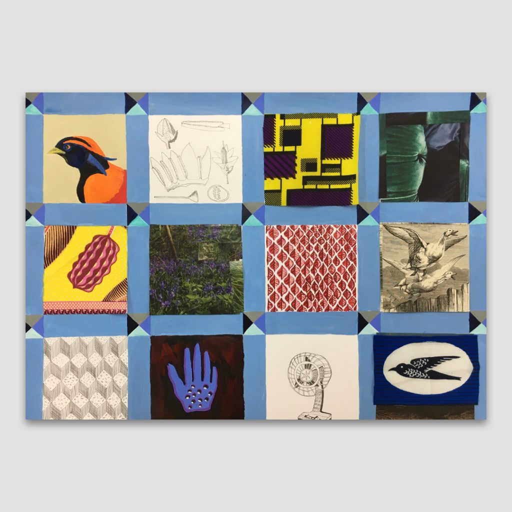 Lubaina Himid, The Blanket of Reasonable Luxury (2020). Limited-edition signed print, from a painting made especially for the #TogetherForMuseums campaign. Courtesy Art Fund.