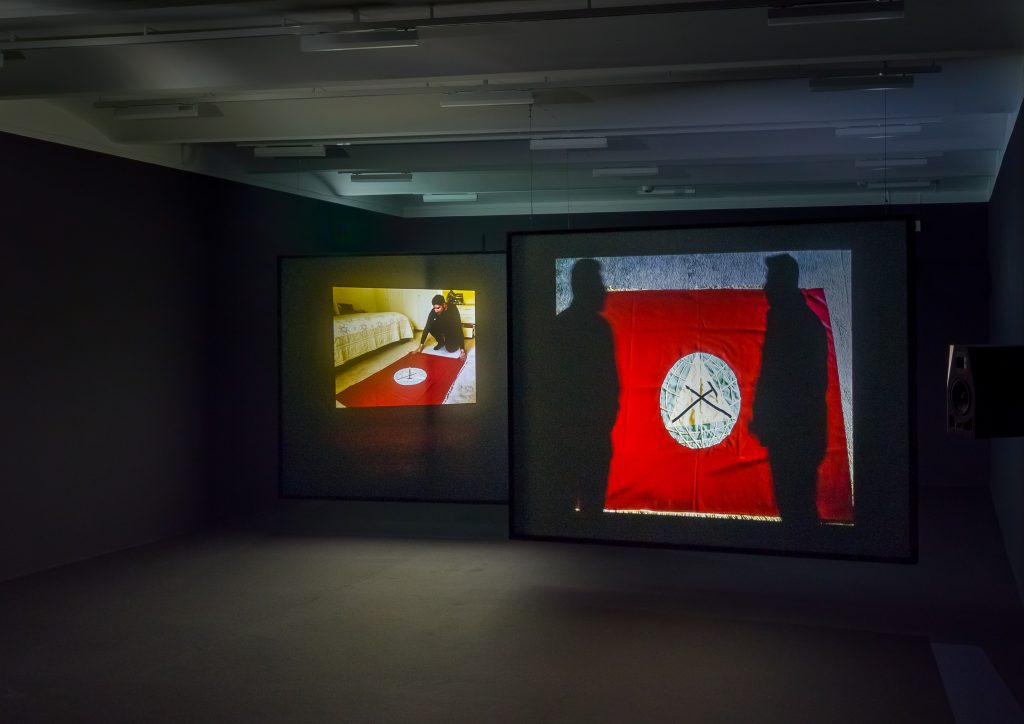 Lawrence Abu Hamdan, <i>Once Removed</i> (2019). Exhibition view Secession 2020, Photo: Iris Ranzinger.