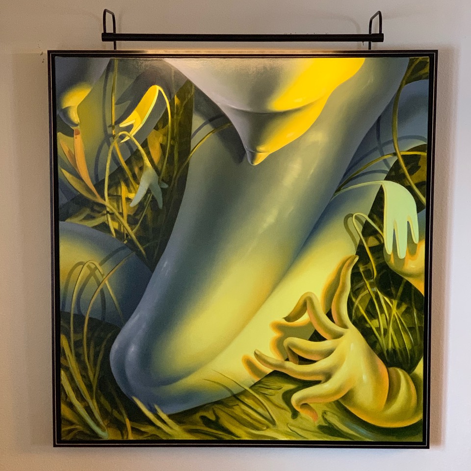 Sarah Slappey, Yellow Field Figure. Courtesy of Rob and Eric Thomas-Suwall.