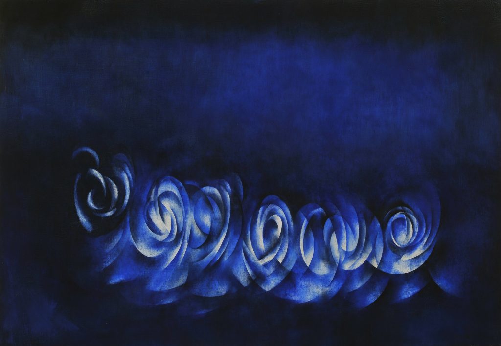 Norman Lewis, <em>Untitled</em> (1976). Courtesy of the Art Students League of New York. 