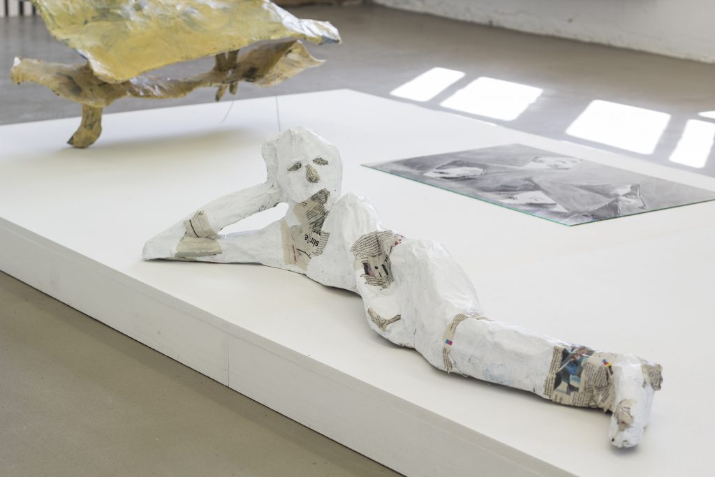 Tomasz Kowalski at Swallow, as a part of the Baltic Triennial 14. Photo: Ugnius Gelguda