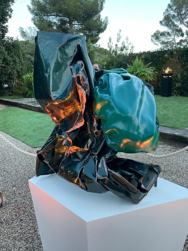 Kennedy Yanko's On Two Feet (202) ​at the amfAR auction, July 2021