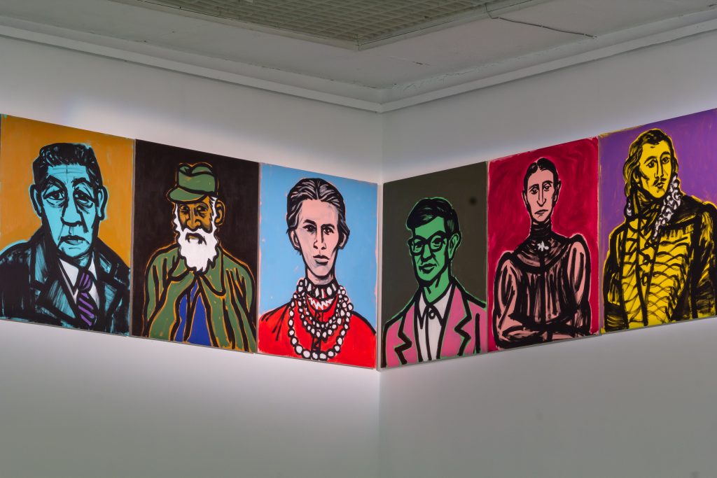Karol Radziszewski at the Contemporary Art Center, Vilnius, for the Baltic Triennial 14 "The Endless Frontier." Photo: Ugnius Gelguda.