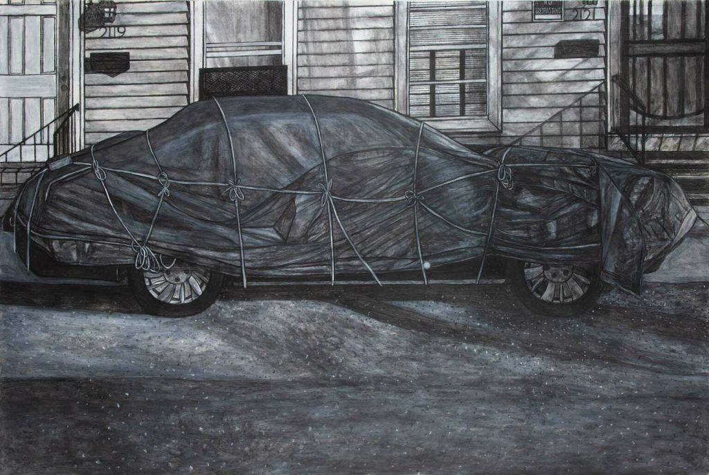 Willie Birch, Covering (2015). Photo: Courtesy of the artist and Fort Gansevoort.