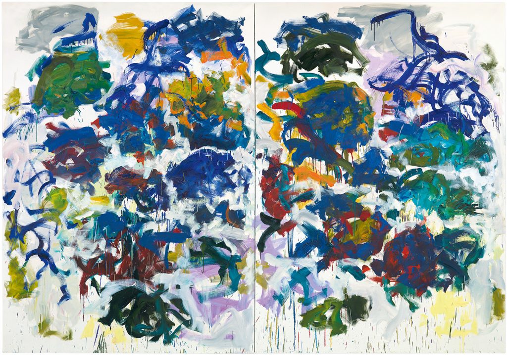 Joan Mitchell, <em>Sunflowers</em> (1990–91). Photo by Brian Buckley; courtesy of Joan Mitchell Catalogue Raisonne; ©estate of Joan Mitchell. 