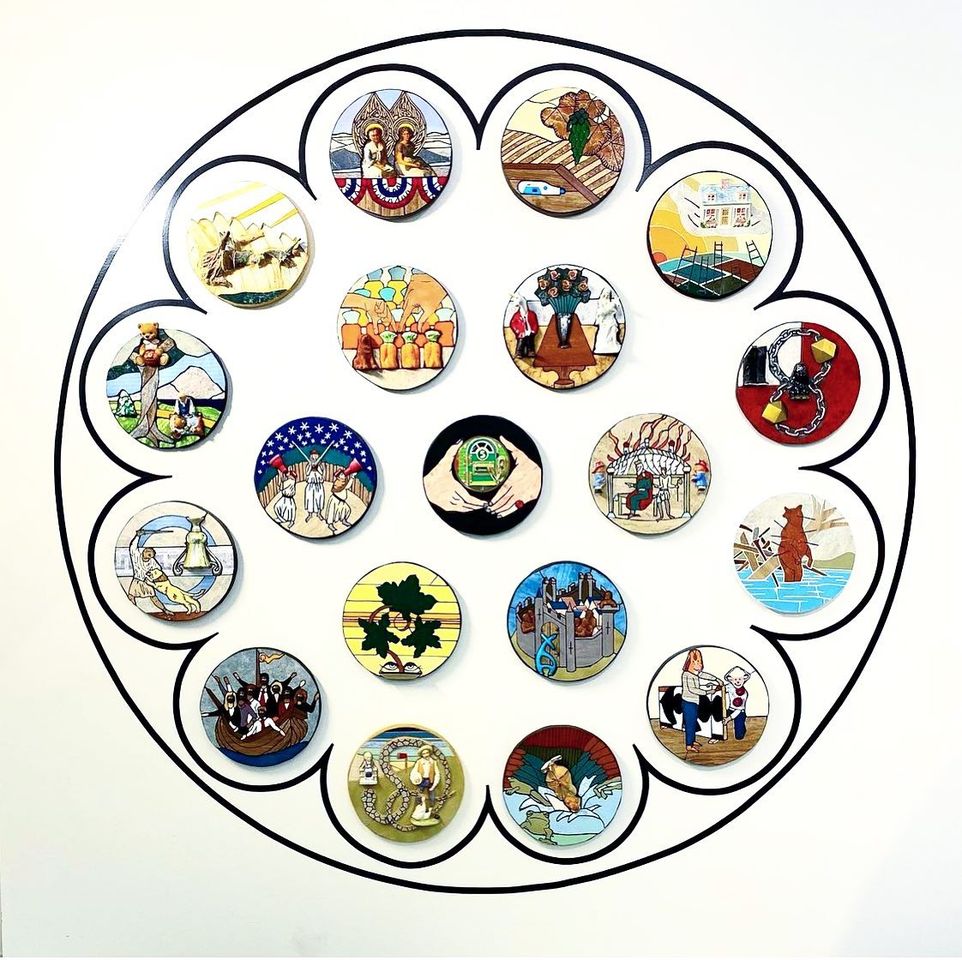 “Joe Bochynski: Spolia” curated by John Witty at Spring/Break Art Show. Photo courtesy of Spring/Break Art Show. 