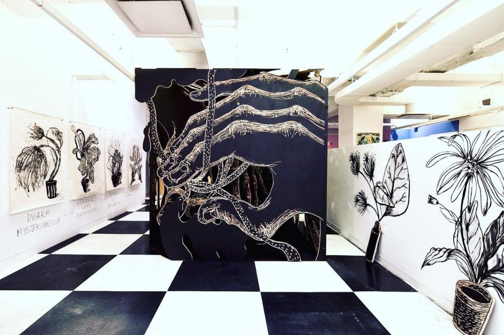"Lujan Perez: Where are you from, from?" curated by Anne-Laure Lemaitre at Spring/Break Art Show. Photo by Sammy Sachs, courtesy of Spring/Break Art Show.