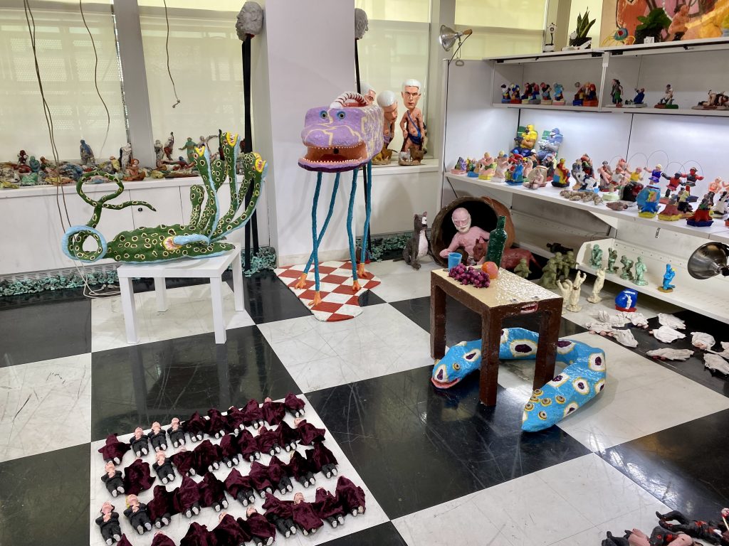 “Out of the Blue, Things Happen to You: The Estate of Matthew Freedman” curated by Jude Tallichet at Spring/Break Art Show. Photo by Sarah Cascone. 