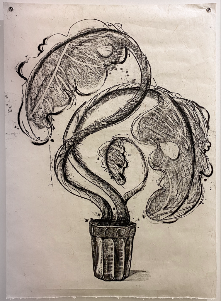 Lujan Perez, <em>Field Notes: Varriegated Mother Inguaferrant</em> (2021). Photo courtesy of Spring/Break Art Show. 