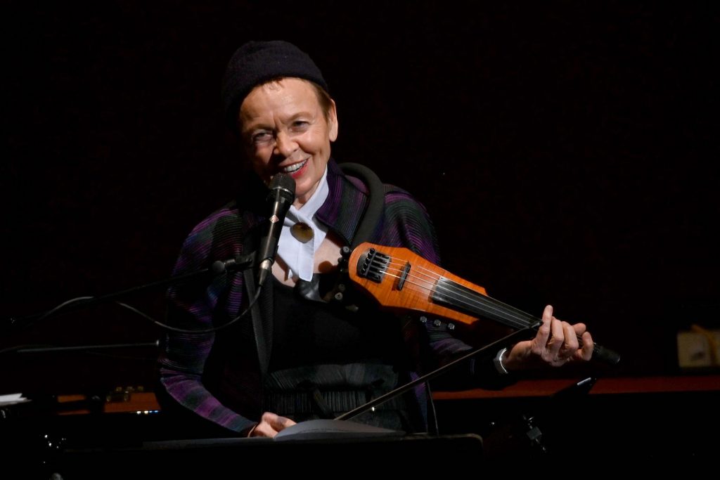 Laurie Anderson performs on stage during the 33nd Annual Tibet House US Benefit Concert and Gala on February 26, 2020 in New York City. (Photo by Ilya S. Savenok/Getty Images for Tibet House)