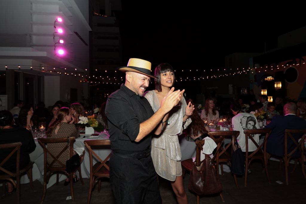 Pau Barragan and guest. Photo: Edin Chavez.