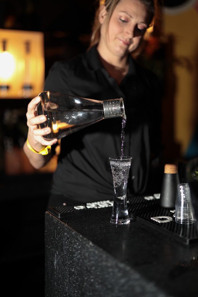 A last pour of Maestro Dobel 50. Photo: Edin Chavez.