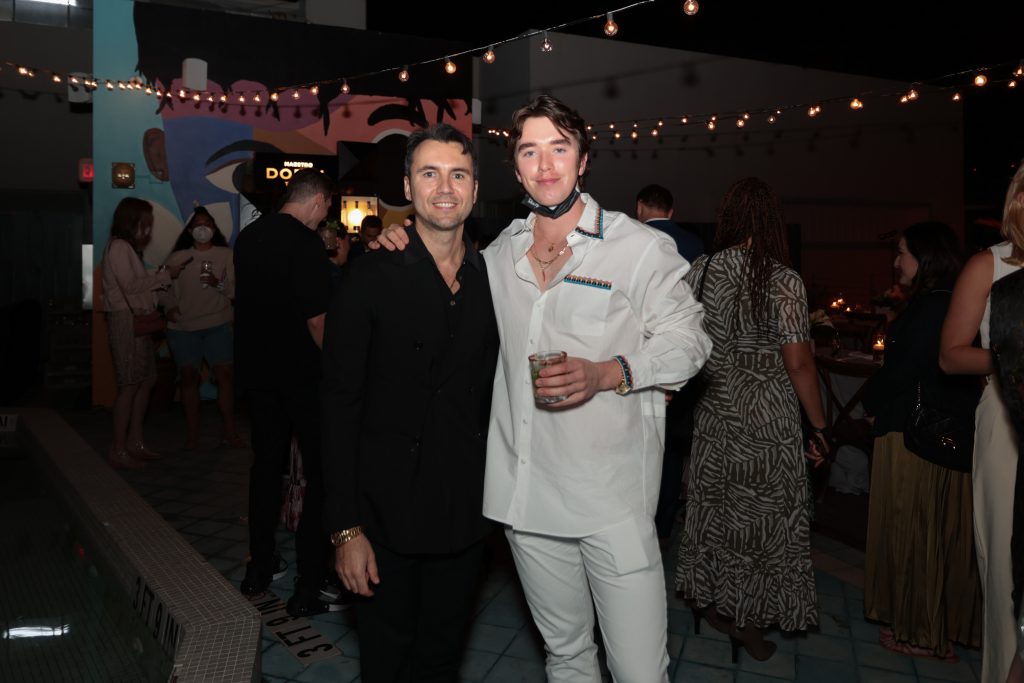 Andrea Franchini and Cian Connor. Photo: Edin Chavez.