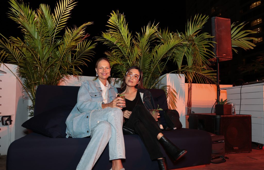 Lisa Martinaglia and guest. Photo: Edin Chavez.