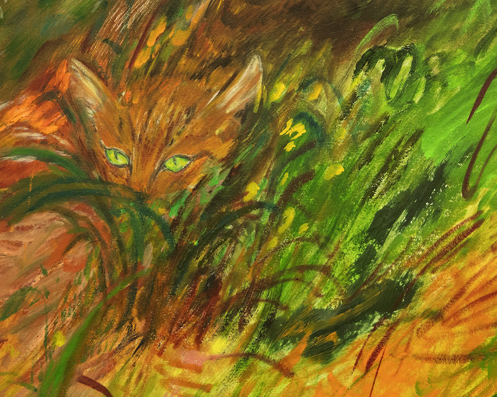Soumaya Netrabile. <i>Animal Landscape</> Image courtesy Pt. 2 gallery, Oakland.