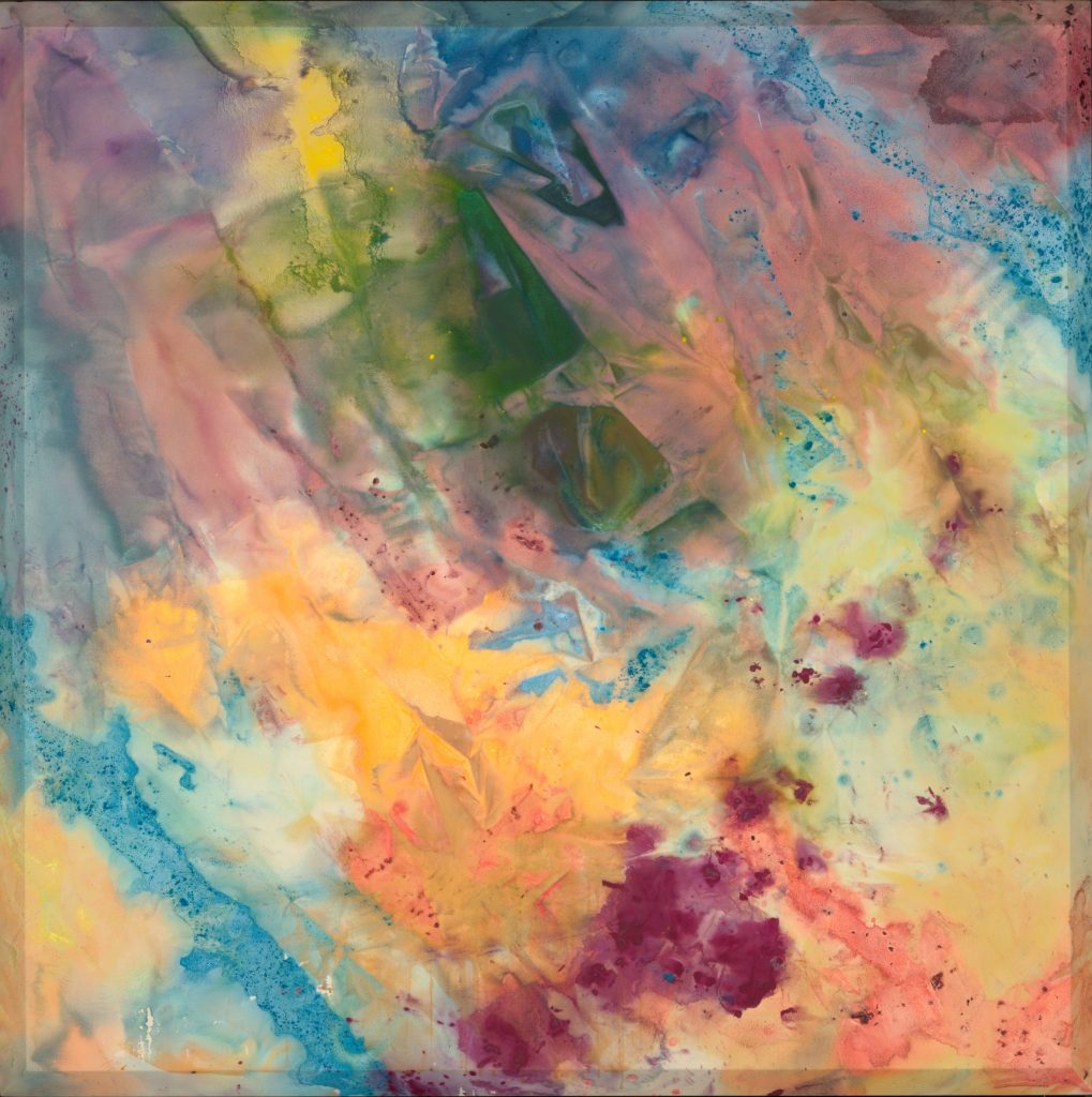 Sam Gilliam, <i>Blue Edge</i> (1971). © Sam Gilliam. Courtesy of David Kordansky Gallery, Los Angeles.