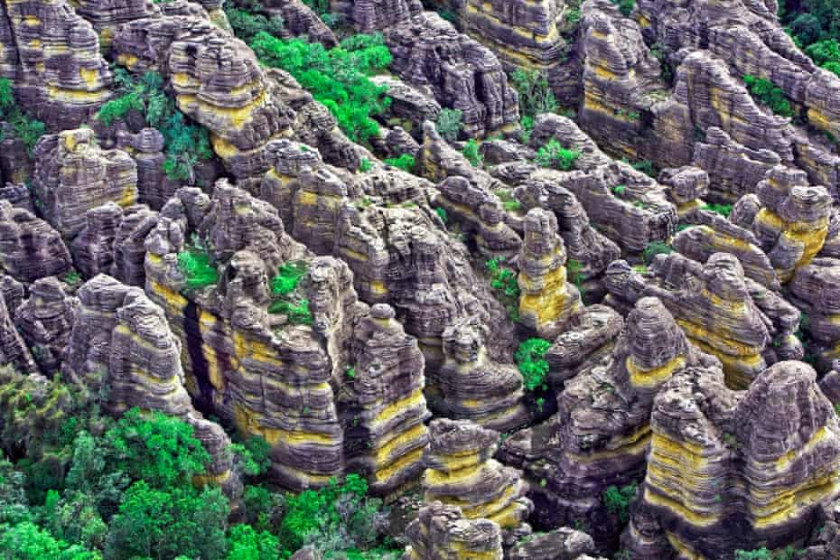 Parts of the rugged Stone Country of western Arnhem Land are almost impossible to travel through.