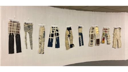 The work of artist Michael Smith is on display at the Undercroft Gallery in Norwich.