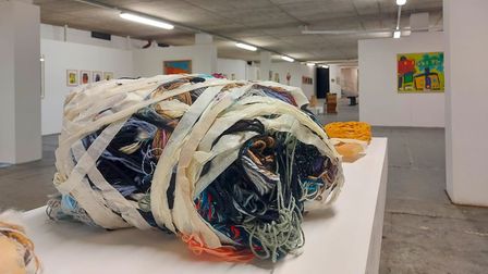 The work of artist Michael Smith is on display at the Undercroft Gallery in Norwich.
