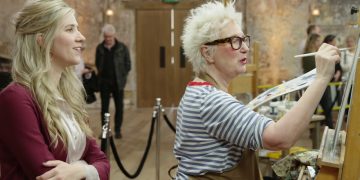 Behind The Scenes: Celebrity Portrait Artist Of The Year with Jenny Eclair