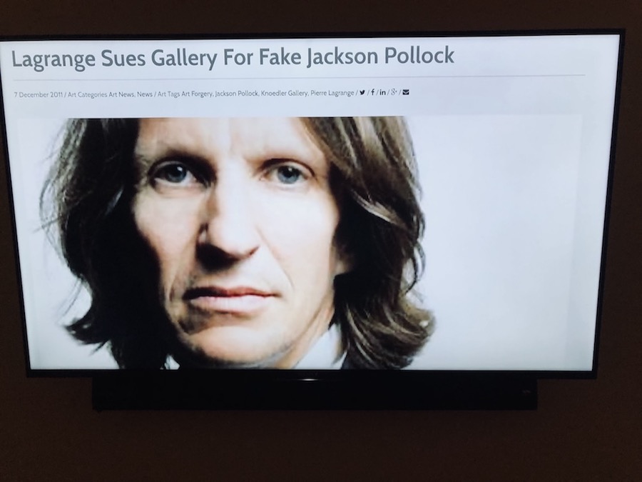 Lagrange Sues Gallery Over Fake Jackson Pollock