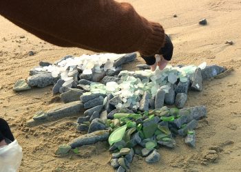 Festive art arrives on Guernsey shores